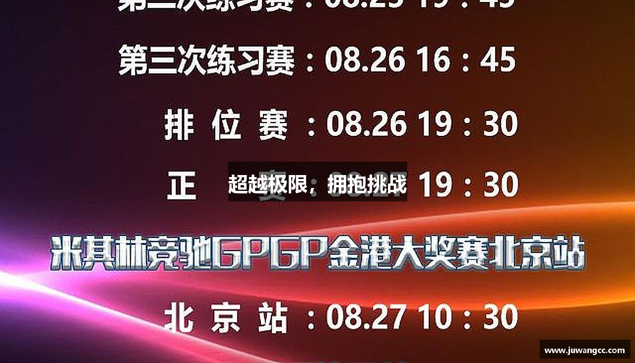 超越极限，拥抱挑战